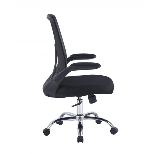 Кресло офисное  SITUP MARLEN Chrome (сетка Black / Black) (УПАКОВКА ПО 2 шт. В 1 КОРОБКЕ)