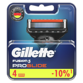 Смен­ные кас­се­ты / лезвия для бритья муж­ские Gillette Fusion 5 Proglide 4 шт.