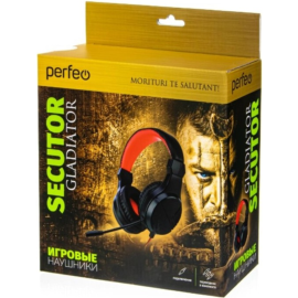 Гарнитура «Perfeo» Secutor, PF_B4177, черный, 1.5 м