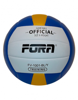 Мяч волейбольный FORA (синий/белый/желтый)