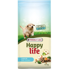 Корм для щенков «Happy Life» полнорационный, курица, 431040, 10 кг