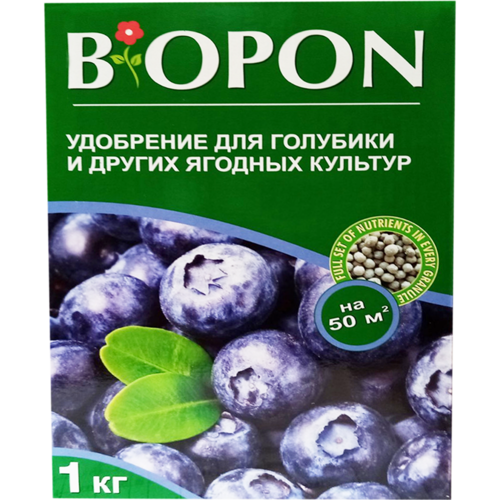 Удоб­ре­ние «Biopon» для го­лу­би­ки, 1 кг