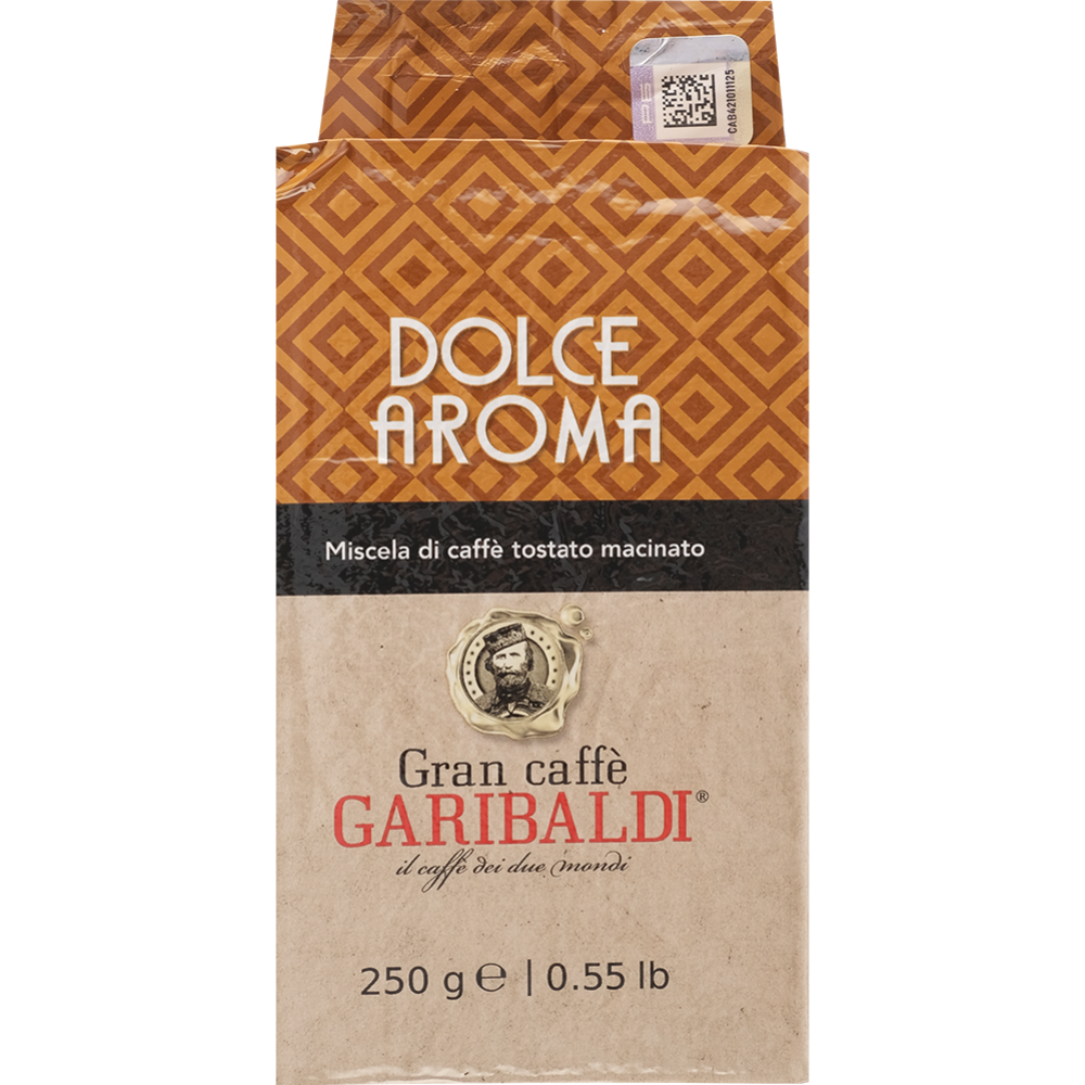 Кофе мо­ло­тый «Garibaldi» Dolce Aroma, 250 г