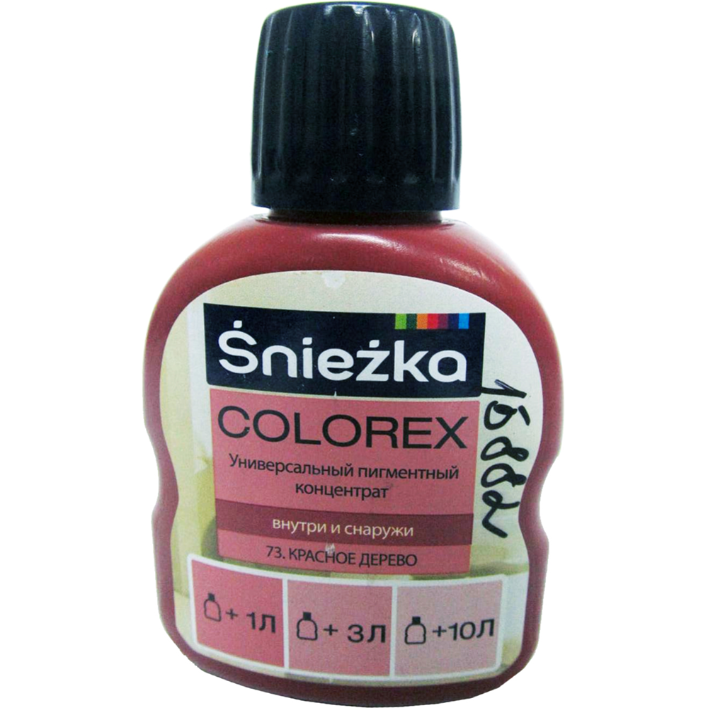 Краситель«Sniezka»Colorex№73,красноедерево,100мл