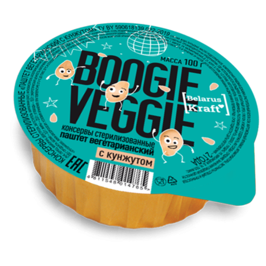 Паштет вегетарианский «Boogle Veggle» с кунжутом, 100 г