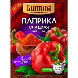 Па­при­ка «Gurmina» слад­кая мо­ло­тая, 20 г