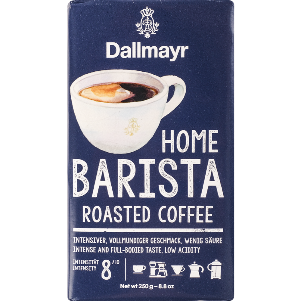 Картинка товара Кофе молотый «Dallmayr» Home Barista Roasted Coffee, 250 г