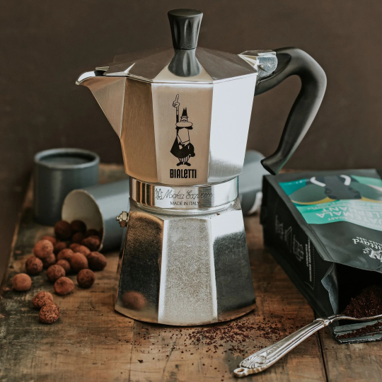 Гейзерная кофеварка Bialetti Moka Express 3 порции (130мл)