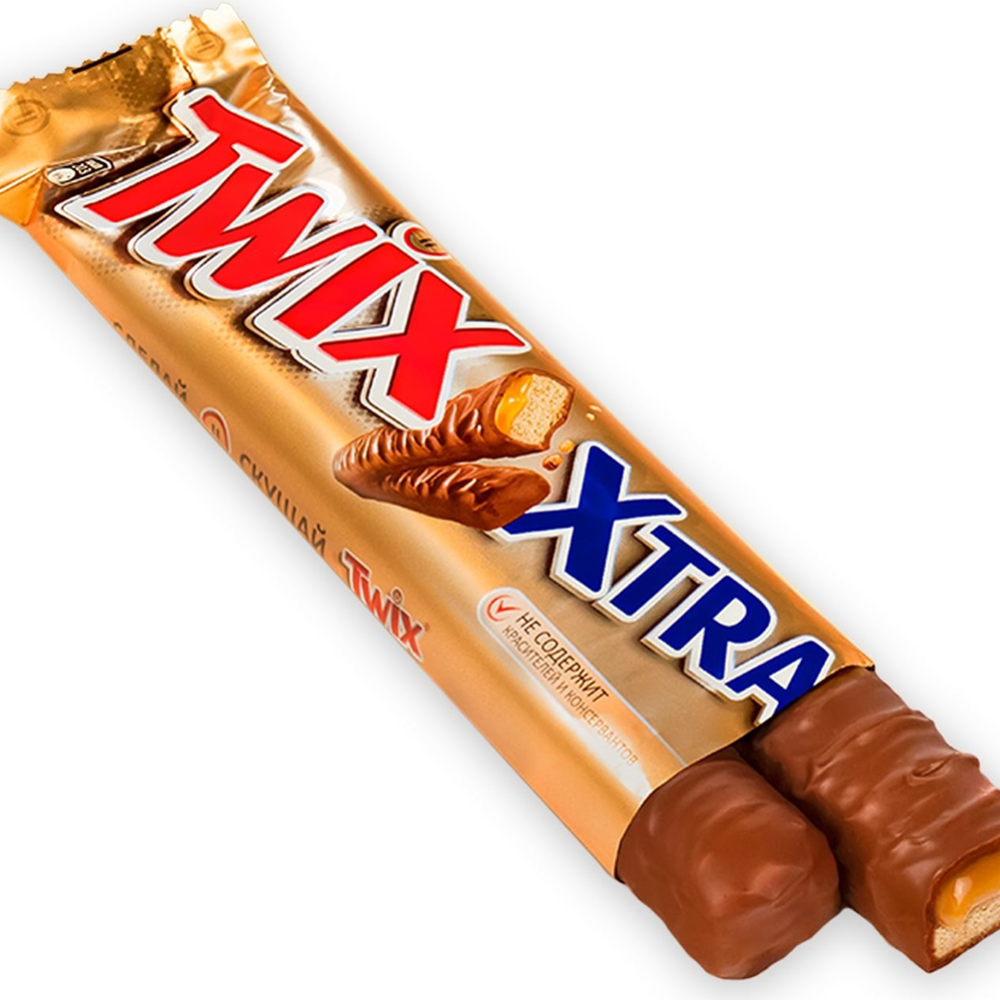 Шоколадный батончик «Twix» Extra, 82 г