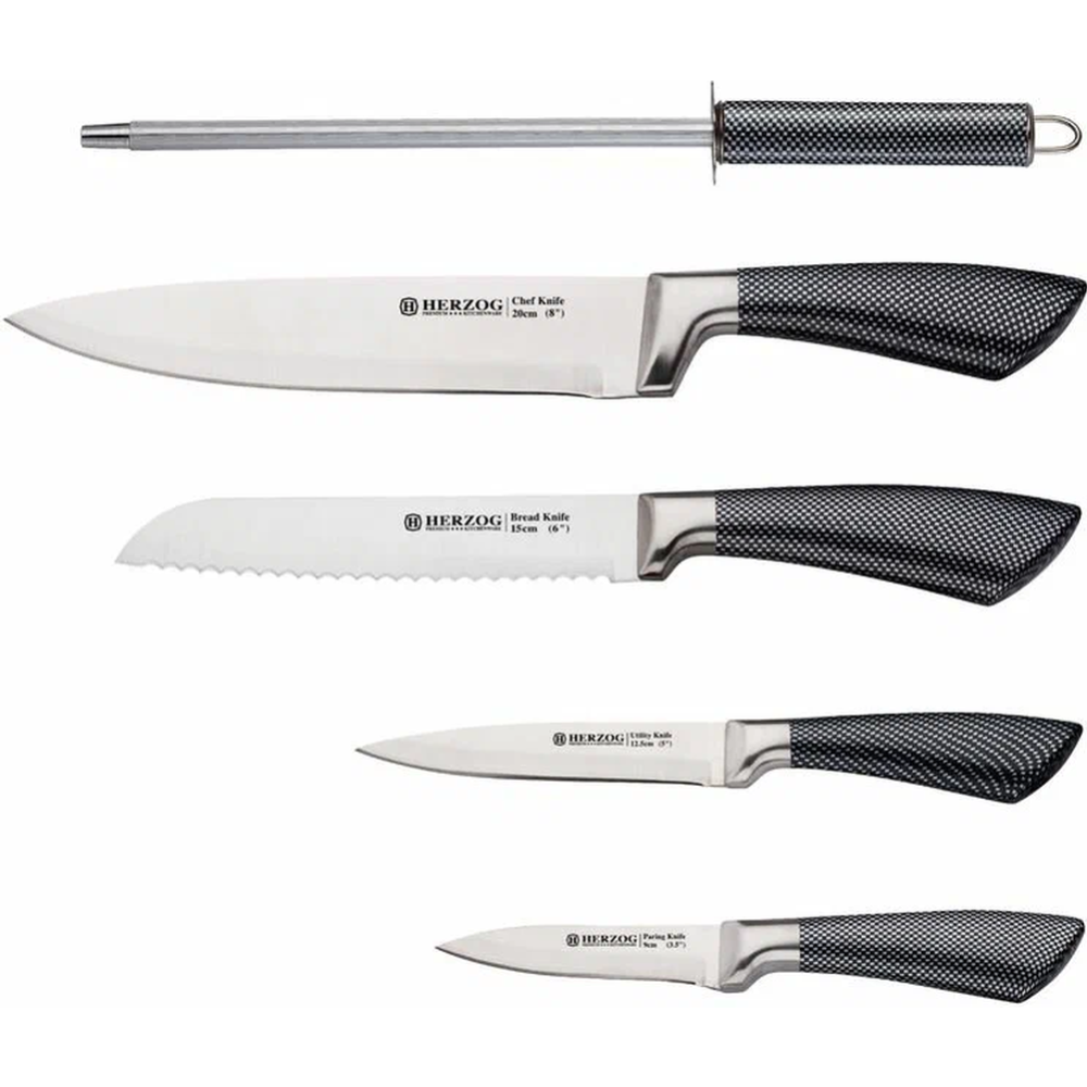 Набор ножей «Mercury Haus» Herzog, HR-SND5-CRB, 5 предметов