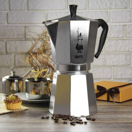 Гейзерная кофеварка Bialetti Moka Express 9 порций (420мл)