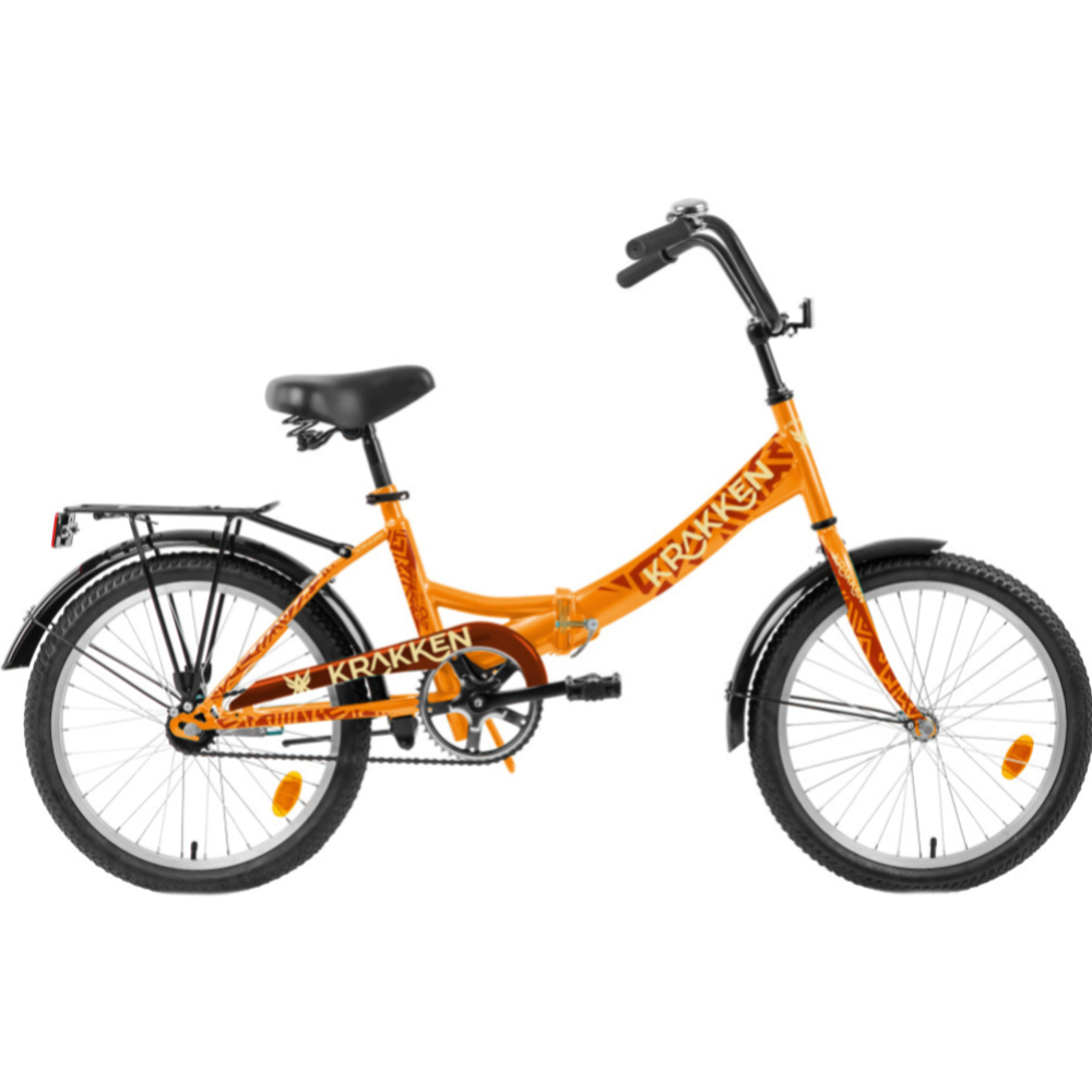 Велосипед «Krakken» Krabs 1.0 20 12.8 2023, оранжевый