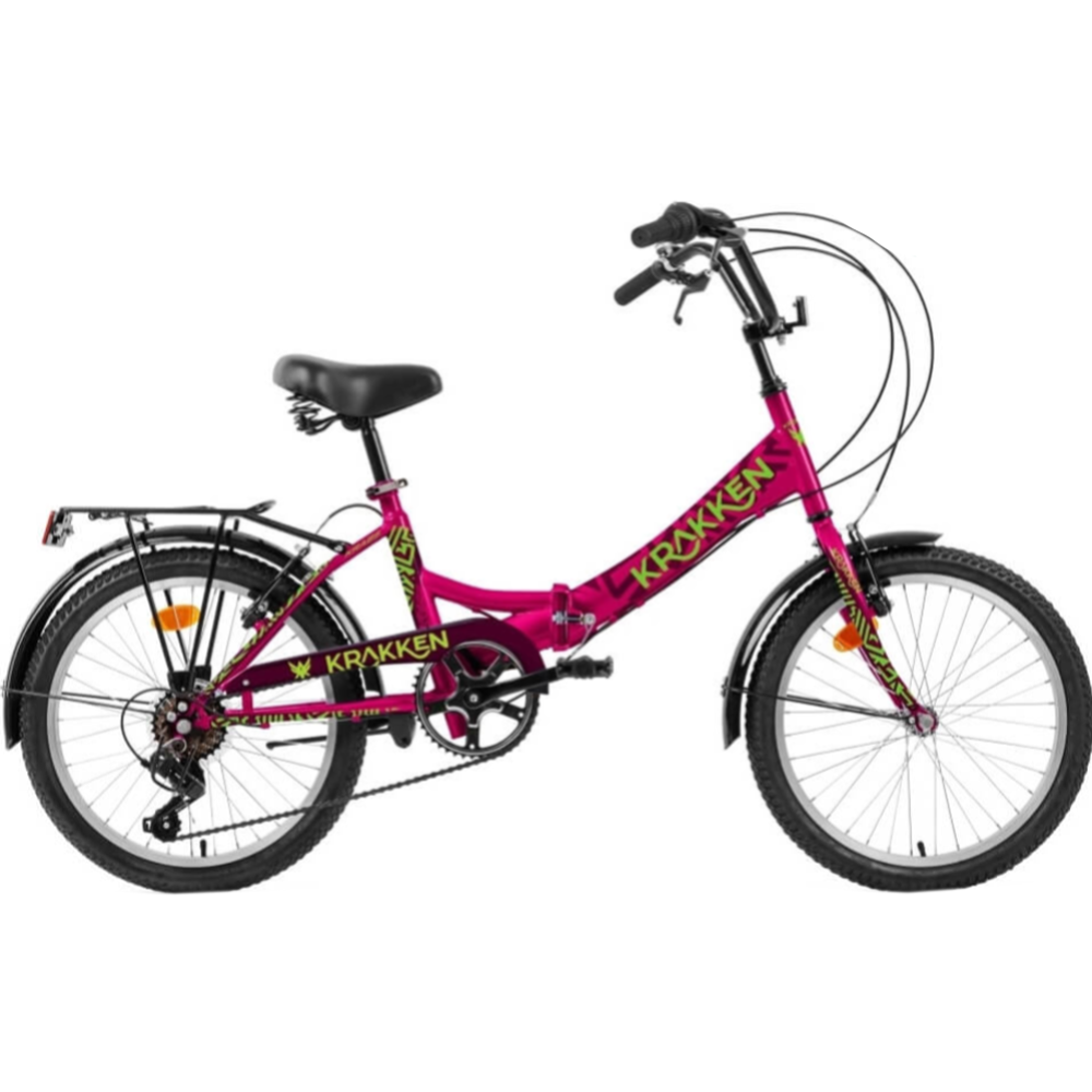 Велосипед «Krakken» Krabs 2.0 20 12.8 2023, красный