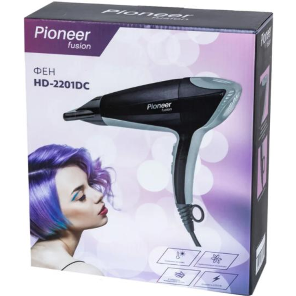 Фен «Pioneer» HD-2201DC