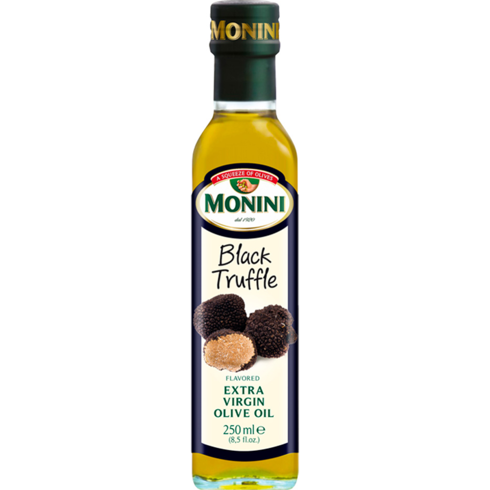 Масло оливковое «Monini» с ароматом черного трюфеля, 250 мл #0