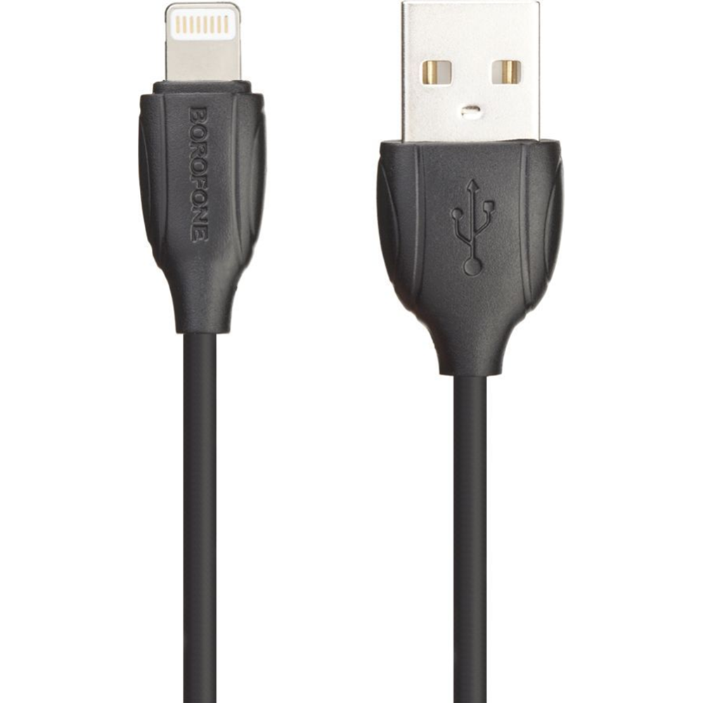 USB-кабель «Borofone» BX19 Lightning, черный, 1 м #0