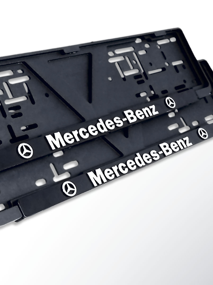 Рамка для номера автомобиля Mercedes 2 шт.