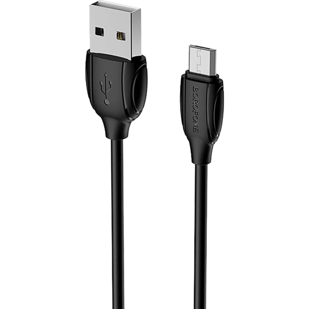 USB-кабель «Borofone» BX19 Micro, чёрный, 1 м