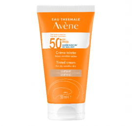 AVENE Солнцезащитный тонирующий крем SPF 50+ 50 мл