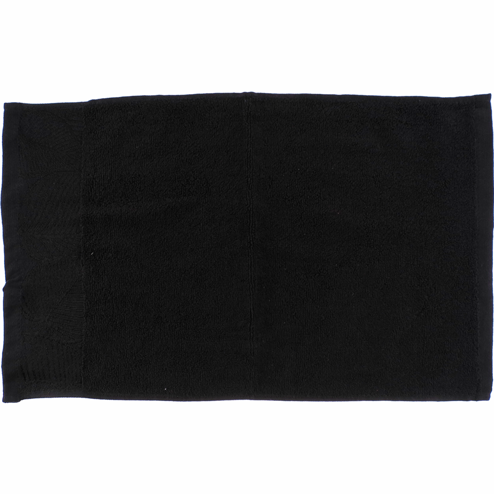 Полотенце «Hogge Home» махровое, Sheet, черный, 33х50 см