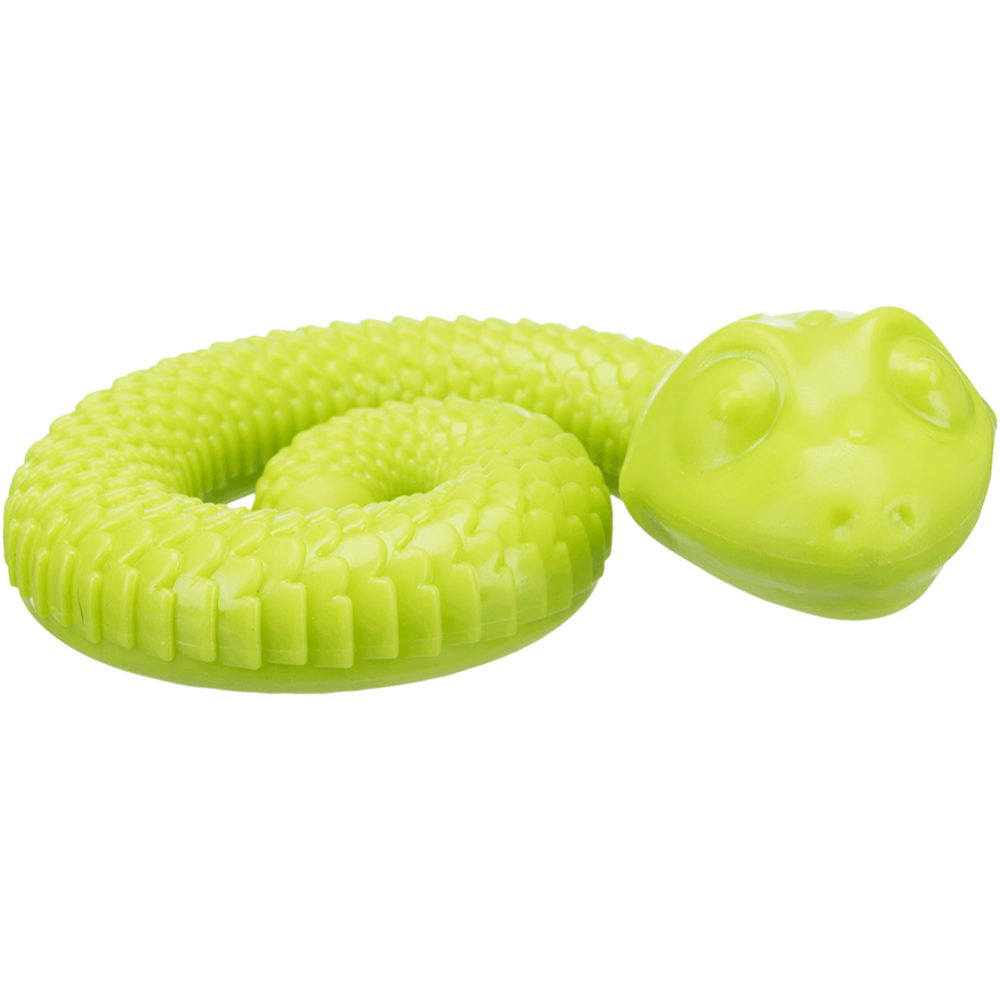 Игрушка для собак «Trixie» Змейка, для лакомств, термопластичная резина, 18 см