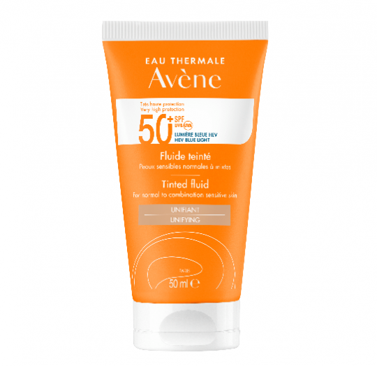 EAU THERMALE AVENE Cолнцезащитный флюид с оттенком SPF 50+ 50 мл