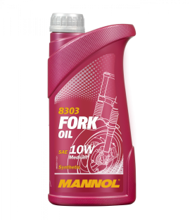 Гидравлическое масло MANNOL 8303 Fork oil SAE 10W вилочное масло 1л