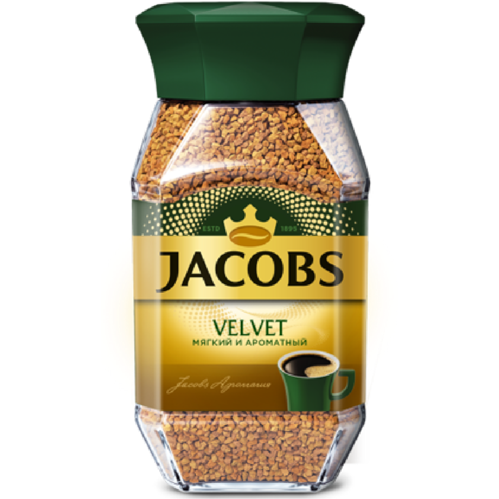 Кофе растворимый «Jacobs» Velvet, 95 г #0