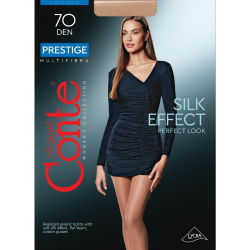 Кол­гот­ки жен­ские «Conte Elegant» Prestige, 70 den, nero, размер 3