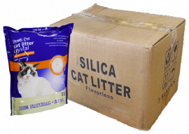Наполнитель силикагелевый для кошачьего туалета Bests Pet без запаха, 1,6 кг х 8шт