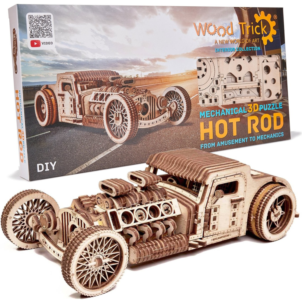Сборная модель «Wood Trick» Хот Род, 1234-34