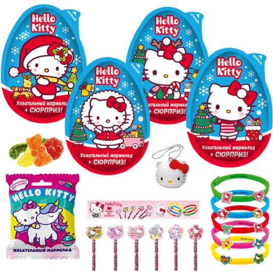 Мармелад «Юнион-Групп» Hello Kitty, c сюрпризом, 30 г