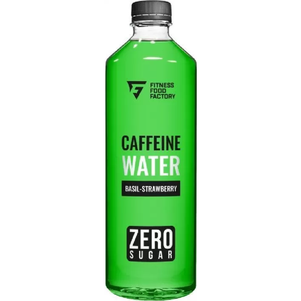 Напиток тонизирующий  «Caffeine water» со вкусом клубника-базилик, 500 мл