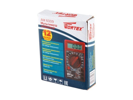 Мультиметр цифровой WORTEX AM 6009