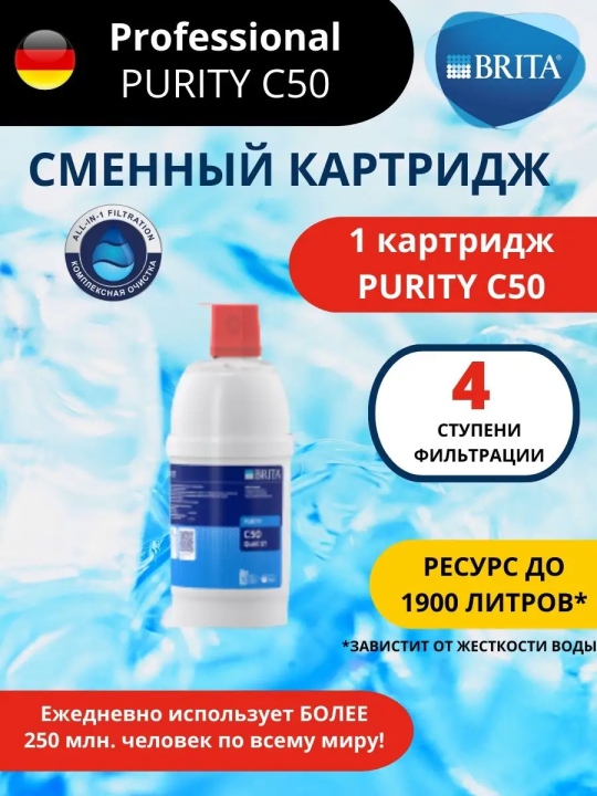 Картридж Брита BRITA Professional PURITY C Фильтры для воды