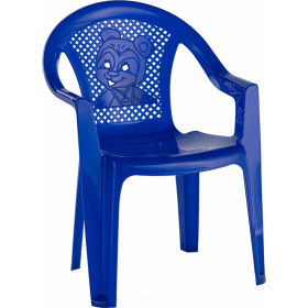 Дет­ское кресло «Ellastik Plast» Ми­шут­ка, синий
