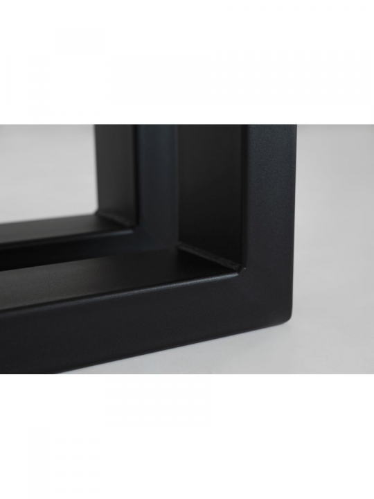 Опора для стола, подстолье металлическое Лофт (2шт), 72х60см черный, STAL-MASSIV