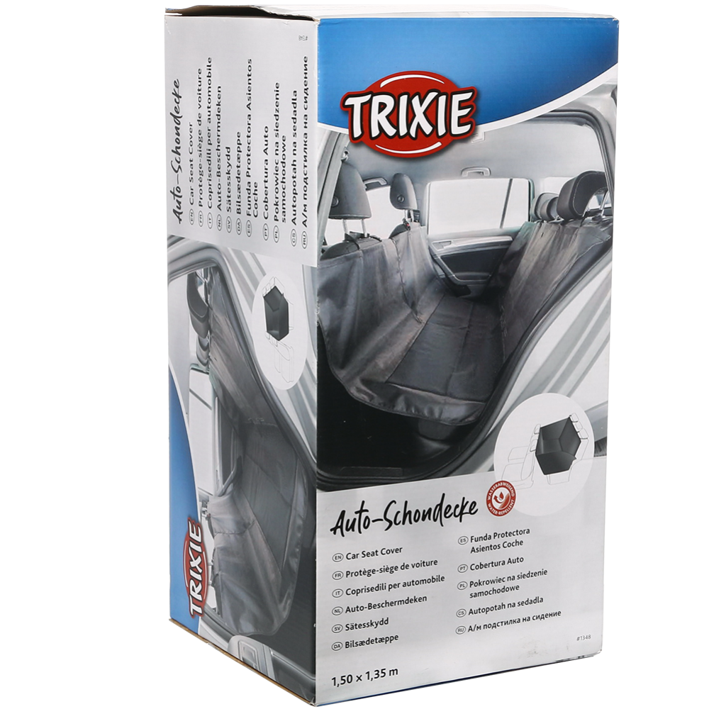 Чехол «Trixie» на сидения для автомобиля, черный, 1.5х1.35 м
