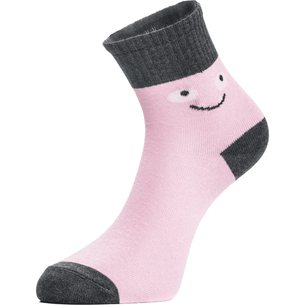 Носки детские «Chobot» 30s-29, розовый/антрацит, размер 16-18