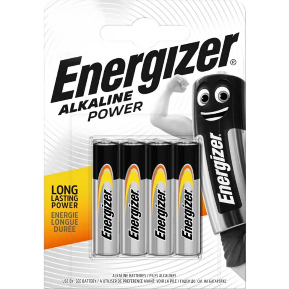 Батарейка «Energizer» Power, АА BP4, 4 шт