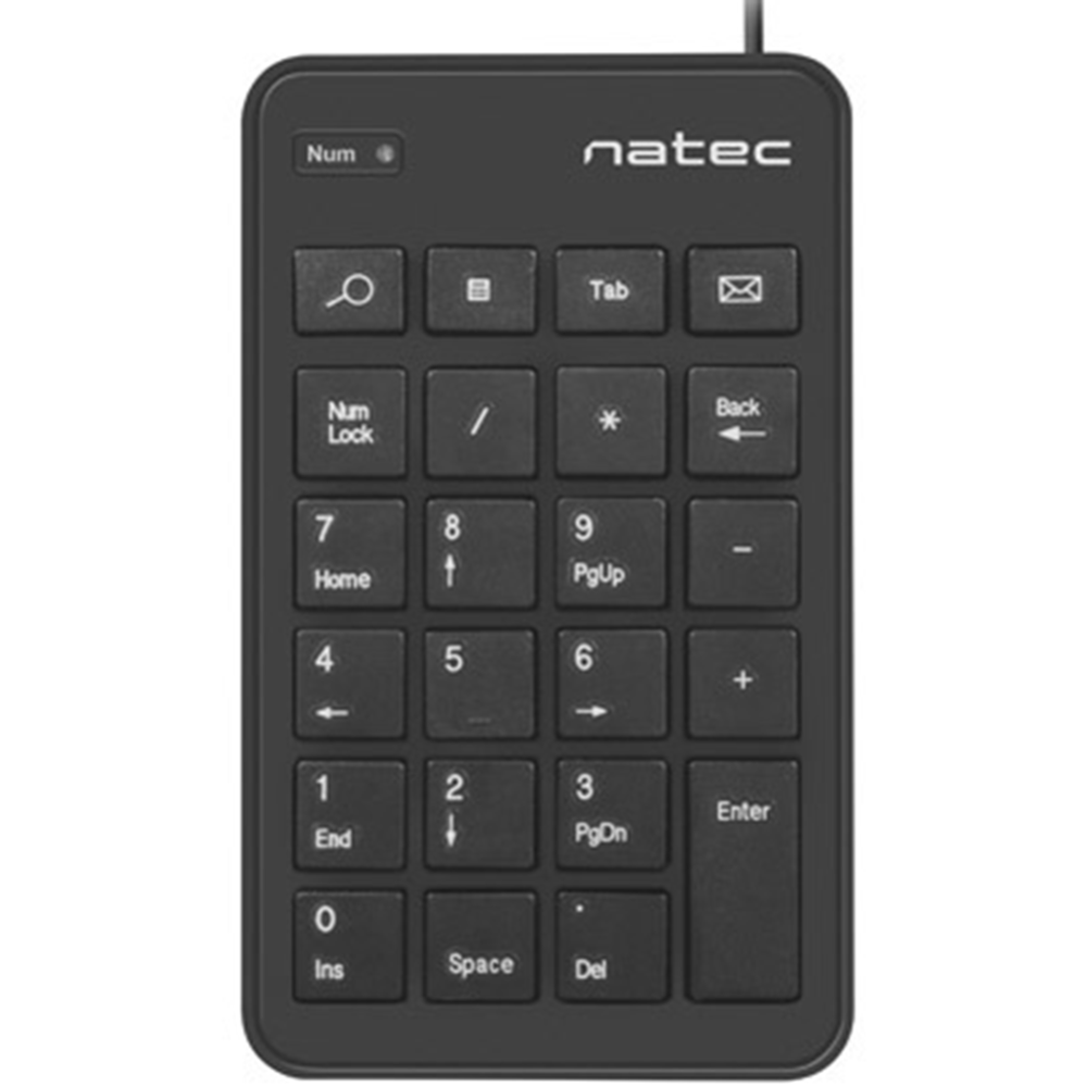 Кейпад USB «Natec» NKL-1333, черный