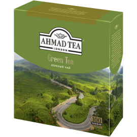 Чай зеленый «Ahmad Tea» 100х2 г