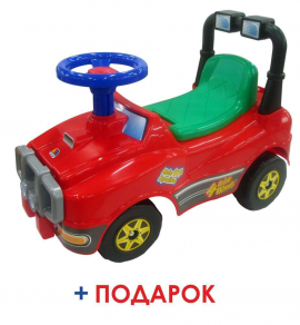Автомобиль Джип-каталка (красный)