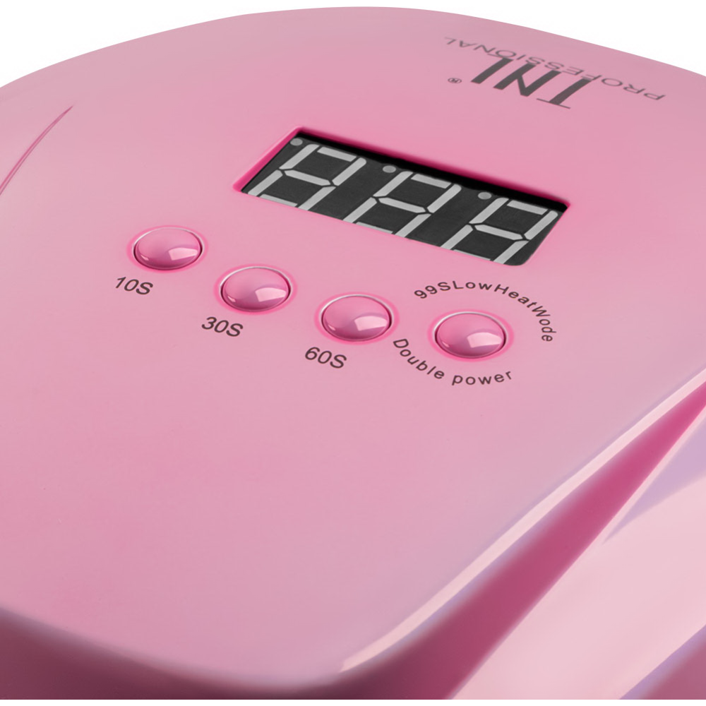 UV/LED лампа для маникюра «TNL» Silver Touch, 54 W, перламутрово-розовый