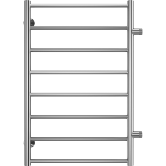 Водяной полотенцесушитель «Terminus» Аврора П8, сатин, с боковым подключением 500, 500x800 мм