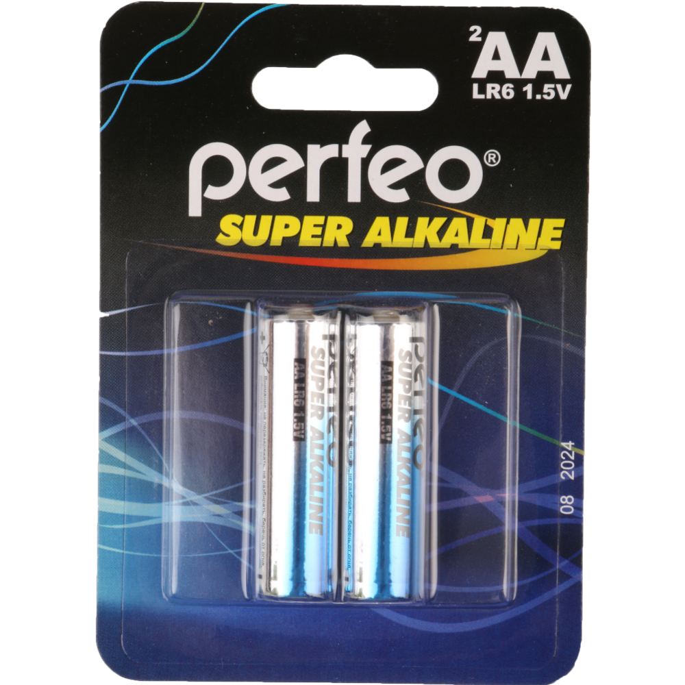 Батарейка «Perfeo» АА/2BL, 1.5V, Super Alkaline #0