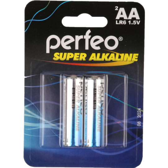 Батарейка «Perfeo» АА/2BL, 1.5V, Super Alkaline