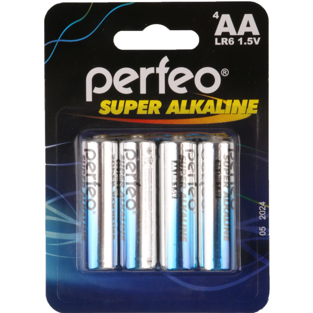 Батарейка «Perfeo» АА/4BL, Super Alkaline #0