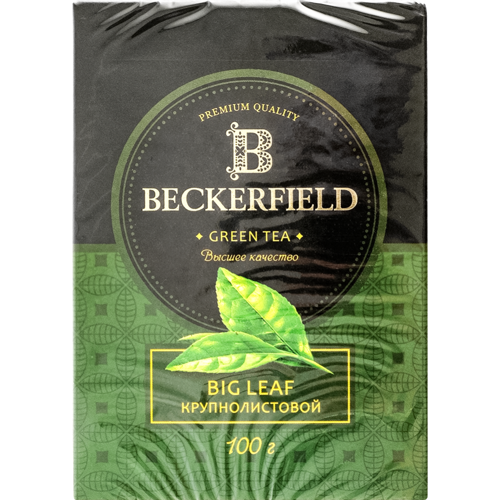 Чай зеленый «Beckerfield» крупнолистовой, 100 г #0