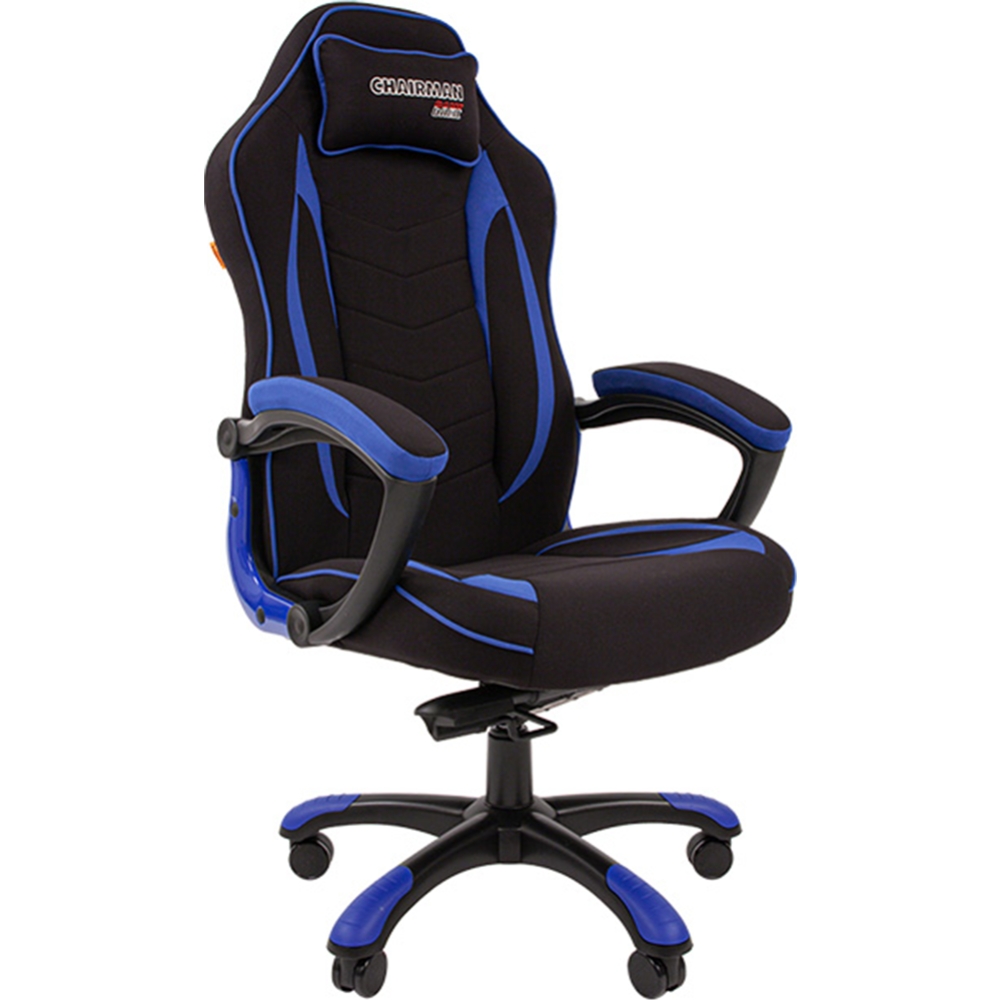 Кресло геймерское «Chairman» Game 28, черный/синий